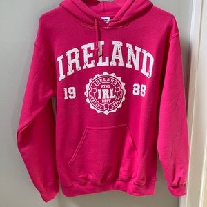 Pink Hooded sweatshirt